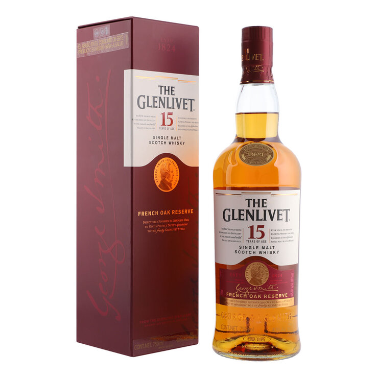 Whisky The Glenlivet 15 Años 750ml — Imagen 1 de 3
