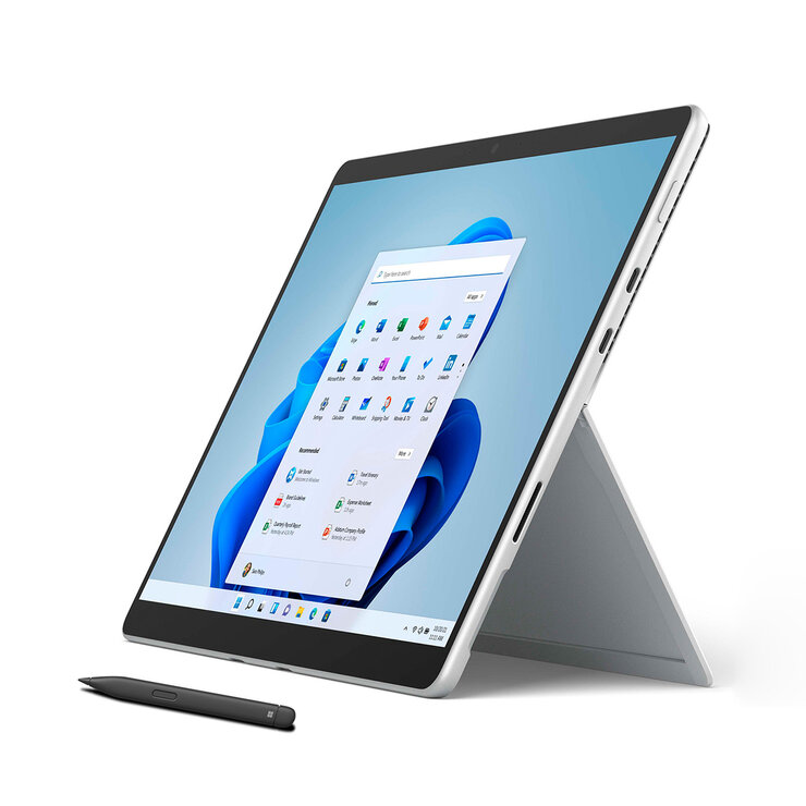 Microsoft Surface Pro 8 Platinum Intel Core i5 + Teclado Funda Negro — Imagen 3 de 4