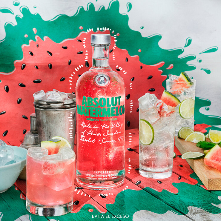 Vodka Absolut Watermelon 1L — Imagen 2 de 4