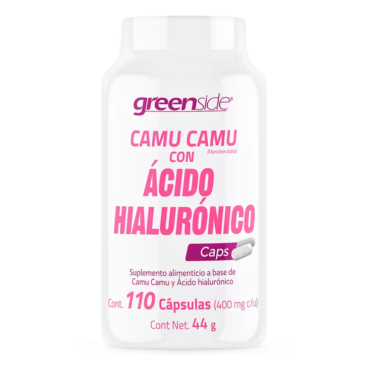 Greenside Camu Camu con Ácido Hialurónico 110 Cápsulas — Imagen 1 de 3