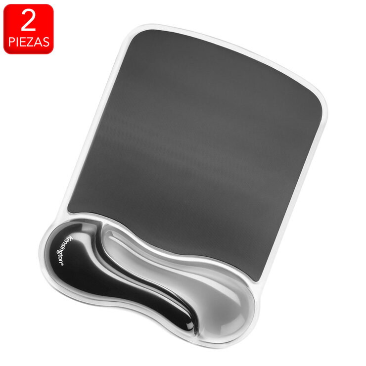 Kensington Reposamuñecas de Gel con Mouse Pad 2 Piezas — Imagen 1 de 3
