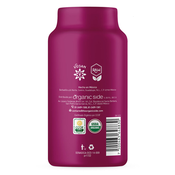 Organic Side Beetroot Betabel 90 Cápsulas — Imagen 2 de 2