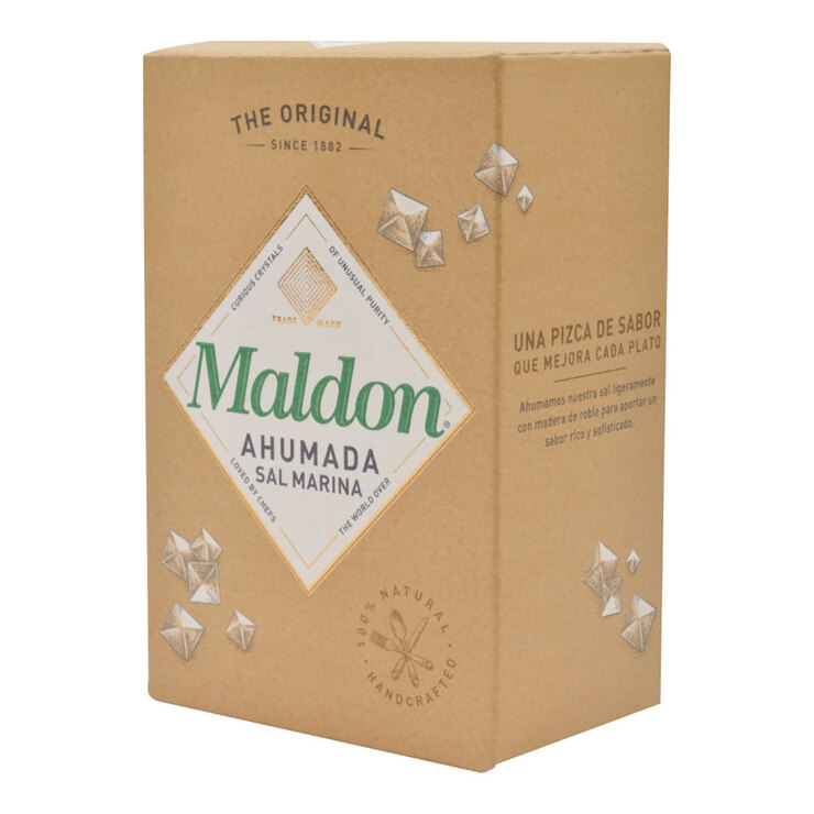 Maldon Escamas de Sal Marina Ahumada 125 g — Imagen 3 de 4