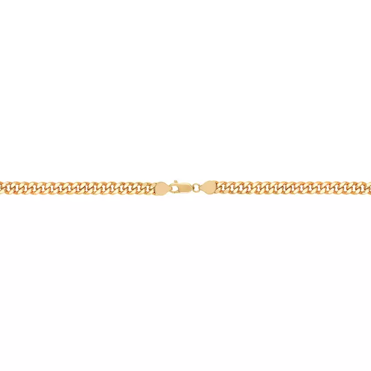 Cadena, Curb Link, 50.8cm, Oro Italiano de 14K — Imagen 2 de 4