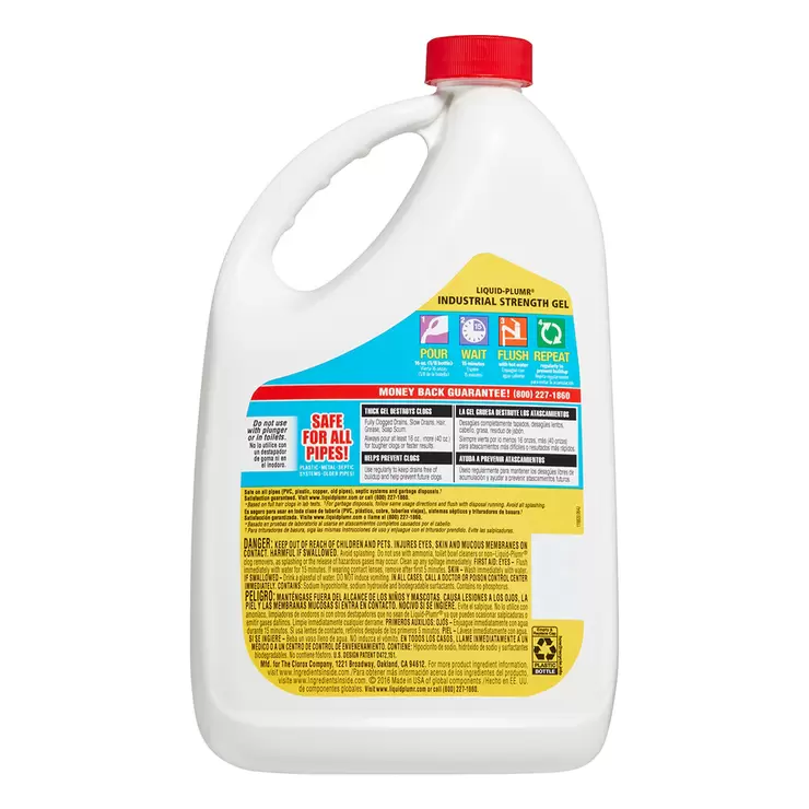 Clorox Liquid Plumr Líquido Destapacaños 3.78 l — Imagen 2 de 2