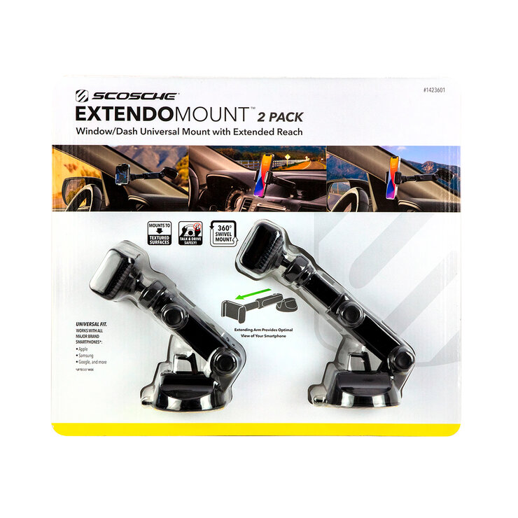 Scosche Soporte Universal ExtendoMount 2 Piezas — Imagen 1 de 4