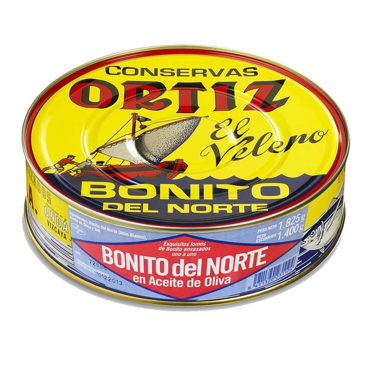 Ortiz Atún Blanco En Aceite De Oliva Pandereta 1.825 kg — Imagen 2 de 3