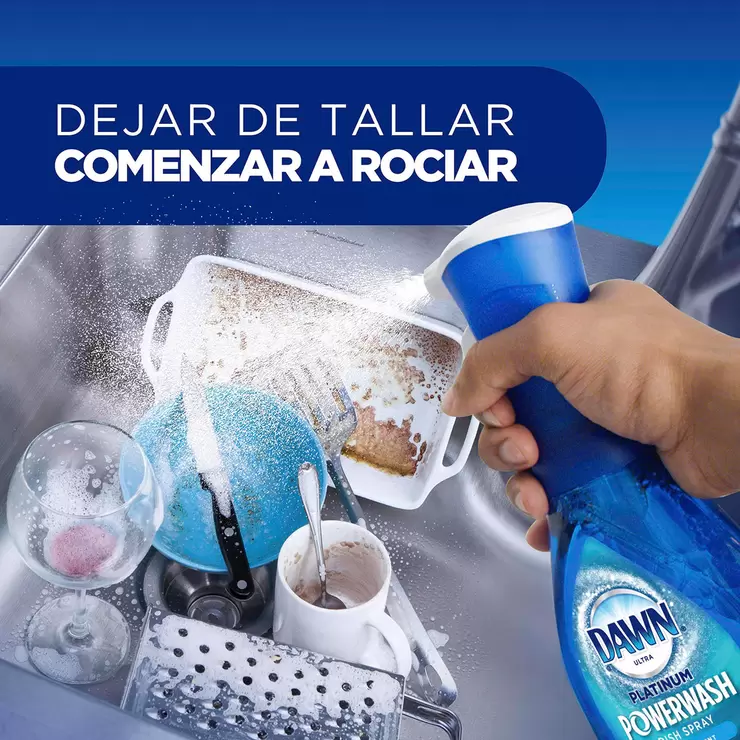 Dawn PowerWash Lavatrastes en Spray 3 de 473 ml — Imagen 2 de 3