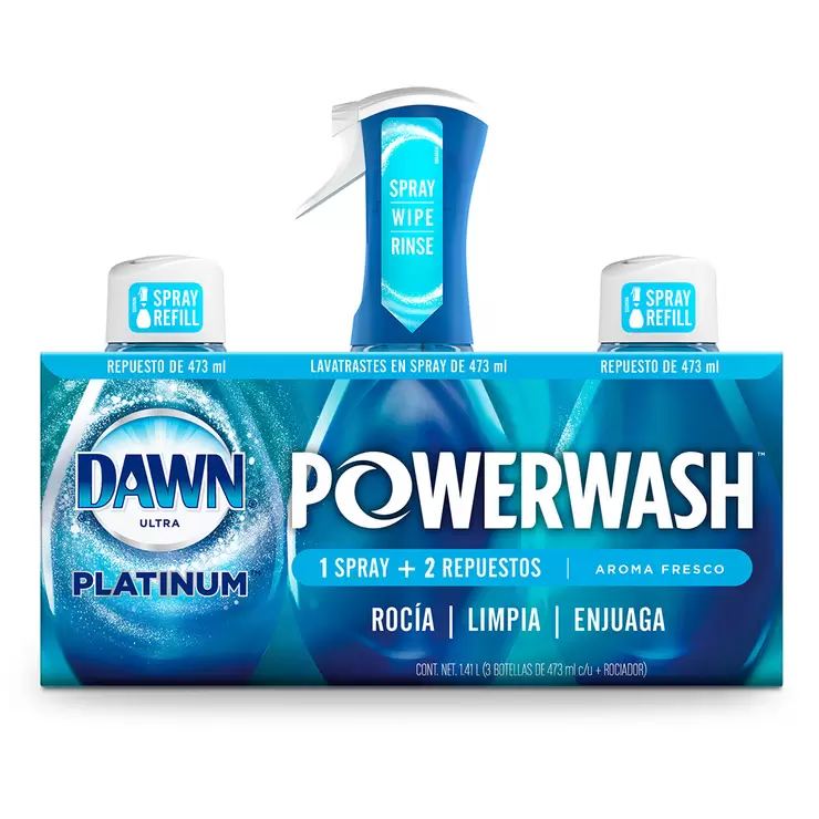 Dawn PowerWash Lavatrastes en Spray 3 de 473 ml — Imagen 3 de 3