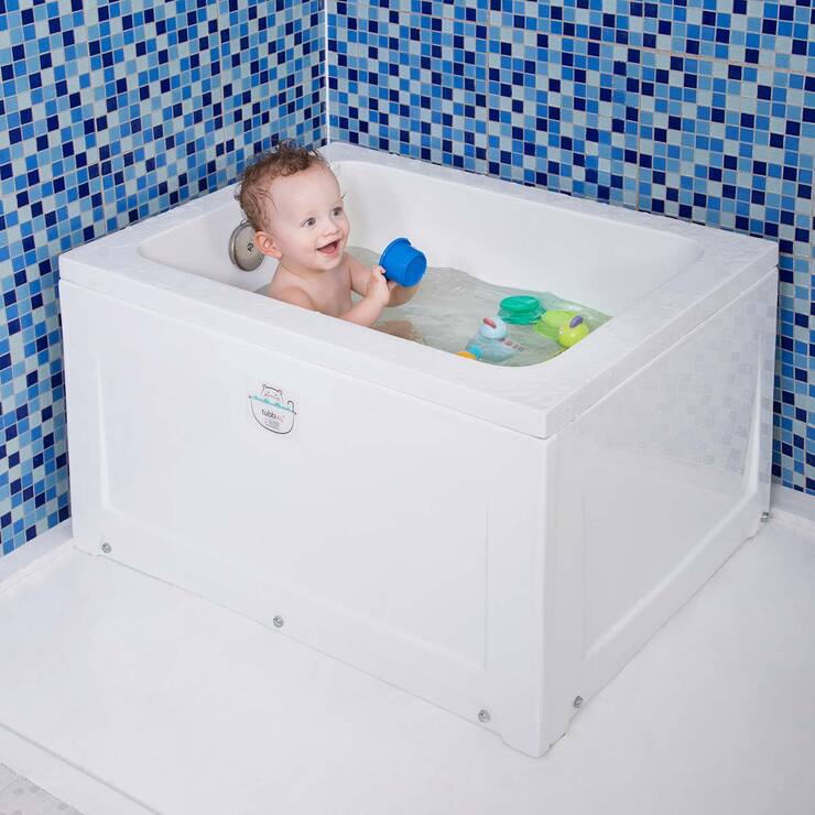 Tubbies, Tina de Baño para Niños 70 + 10 Antiderrapantes — Imagen 1 de 4