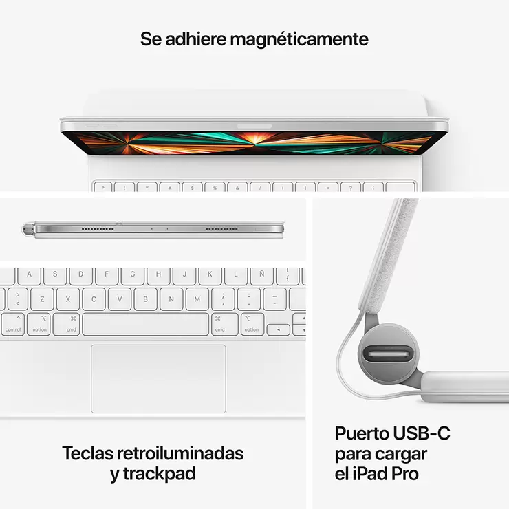 Apple Magic Keyboard para iPad Pro 11" (3a Generación) y iPad Air (4a Generación) - Español — Imagen 4 de 4