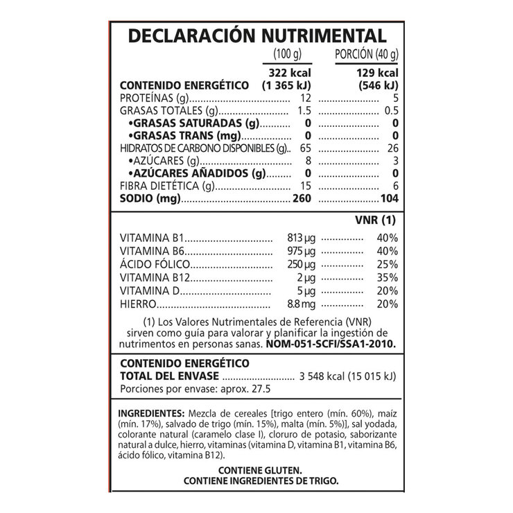 All Bran Flakes Cereal 1.1 kg — Imagen 3 de 3