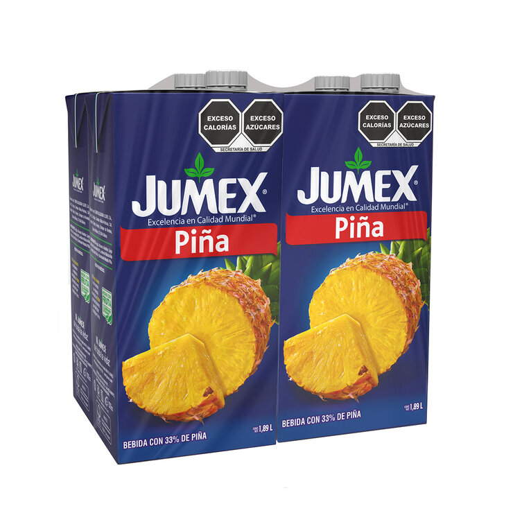 Jumex Bebida de Piña 4 pzas 1.89 L — Imagen 3 de 3