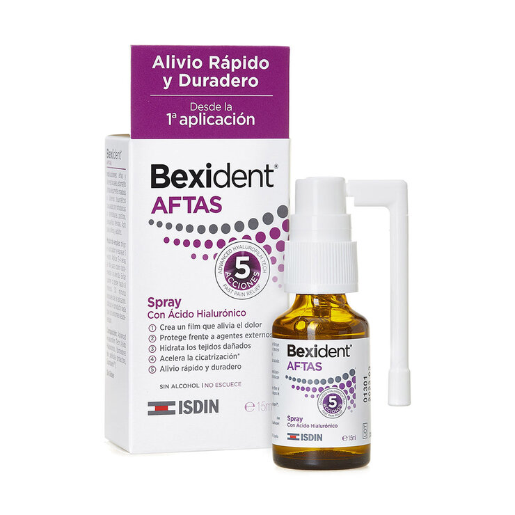 Isdin Bexident Aftas Spray 15ml — Imagen 1 de 3