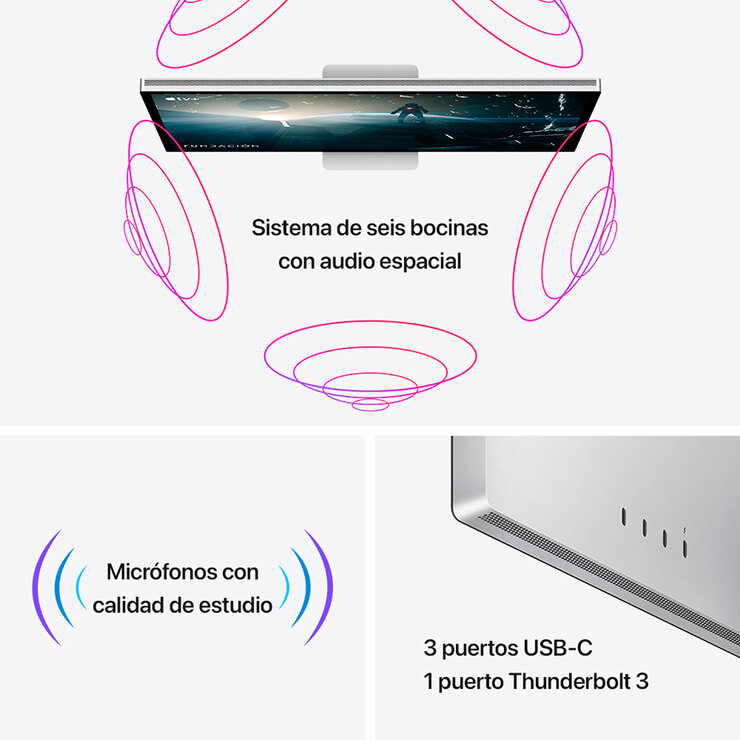 Apple Studio Display Vidrio nanotexturizado soporte con inclinación ajustable — Imagen 3 de 4