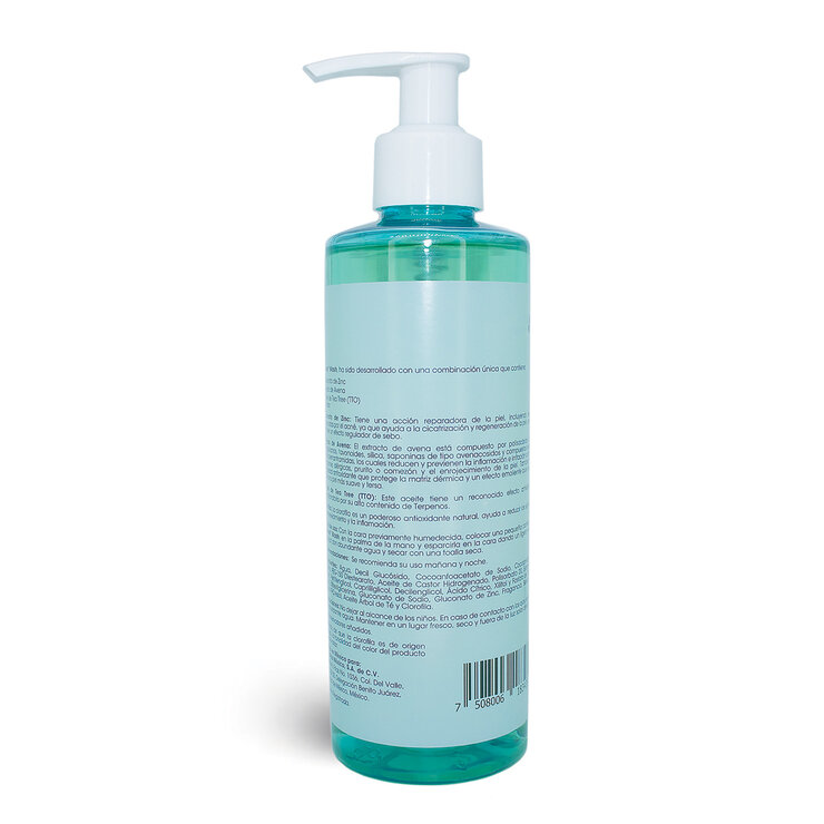 Panalab Cuteral Wash Gel Limpiador Facial 240 ml — Imagen 3 de 3