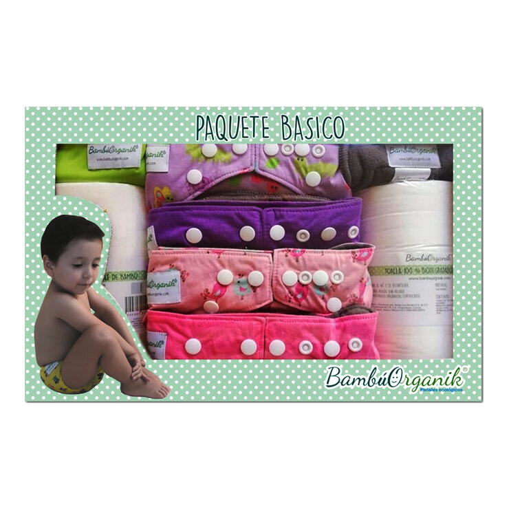 Bambú Organik Kit de Pañales de Bambú — Imagen 2 de 3