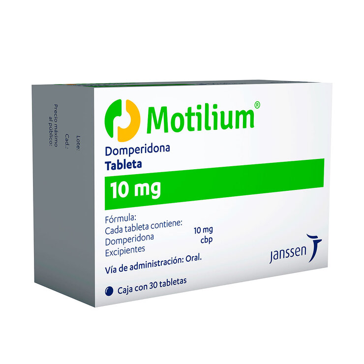 Motilium 10 mg Oral 30 Tabletas — Imagen 2 de 2