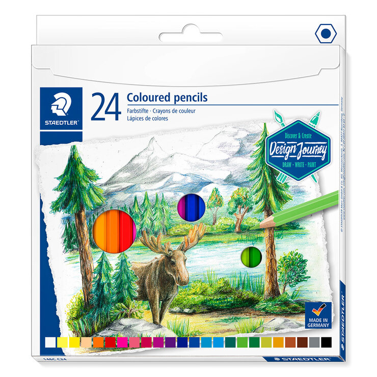 Staedtler Lápices de Colores 24 Piezas — Imagen 1 de 3