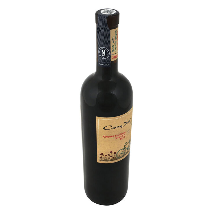 Vino Tinto Cono Sur Orgánico 750ml — Imagen 2 de 4