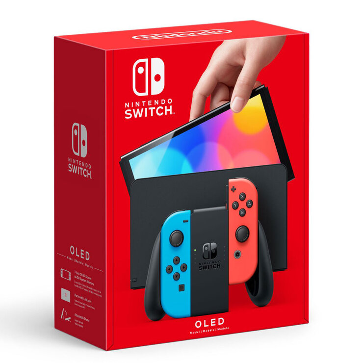 Nintendo Switch™ Modelo OLED Consola Versión Neón — Imagen 4 de 4