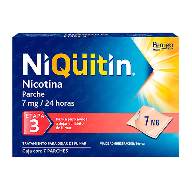 Niquitin Etapa 3 Nicotina Parche 2 Cajas — Imagen 2 de 3