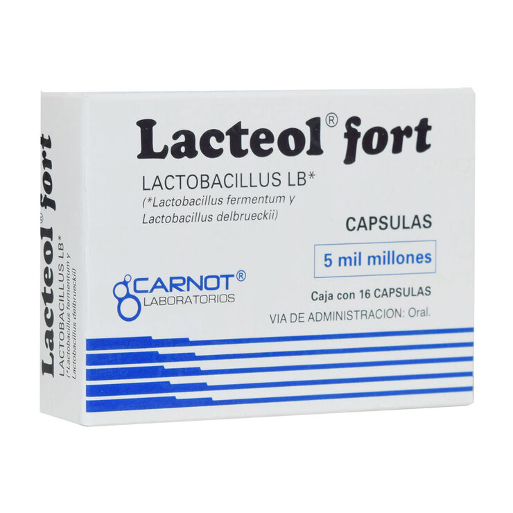 Lacteol Fort 16 Cápsulas — Imagen 2 de 3