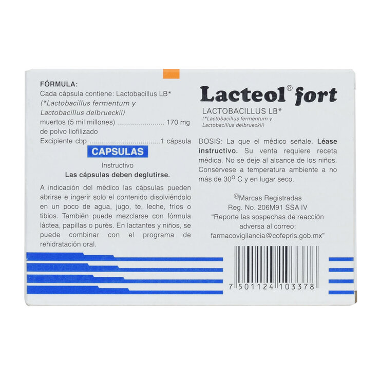 Lacteol Fort 16 Cápsulas — Imagen 3 de 3