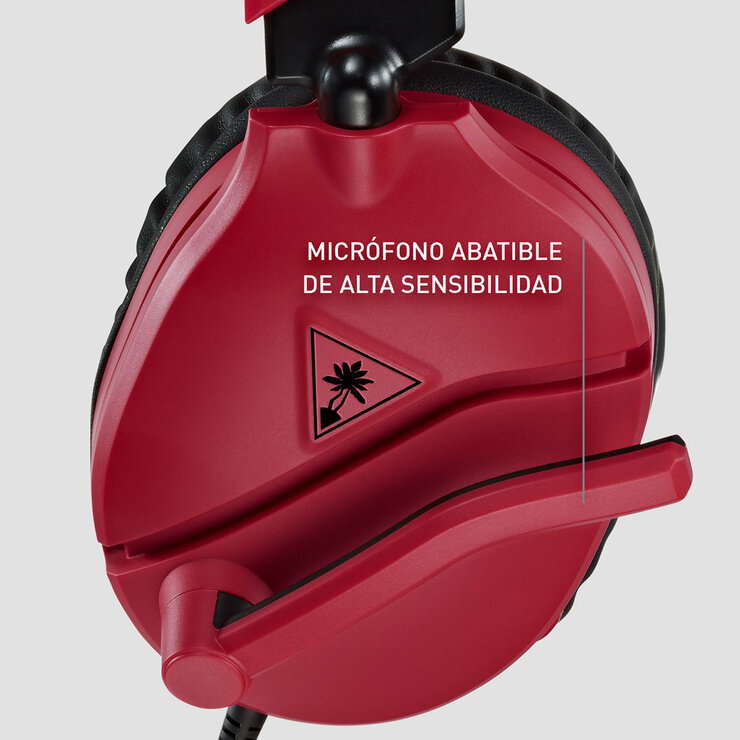 Turtle Beach Audífonos Recon 70P Rojos para PS4/PS5 — Imagen 3 de 4