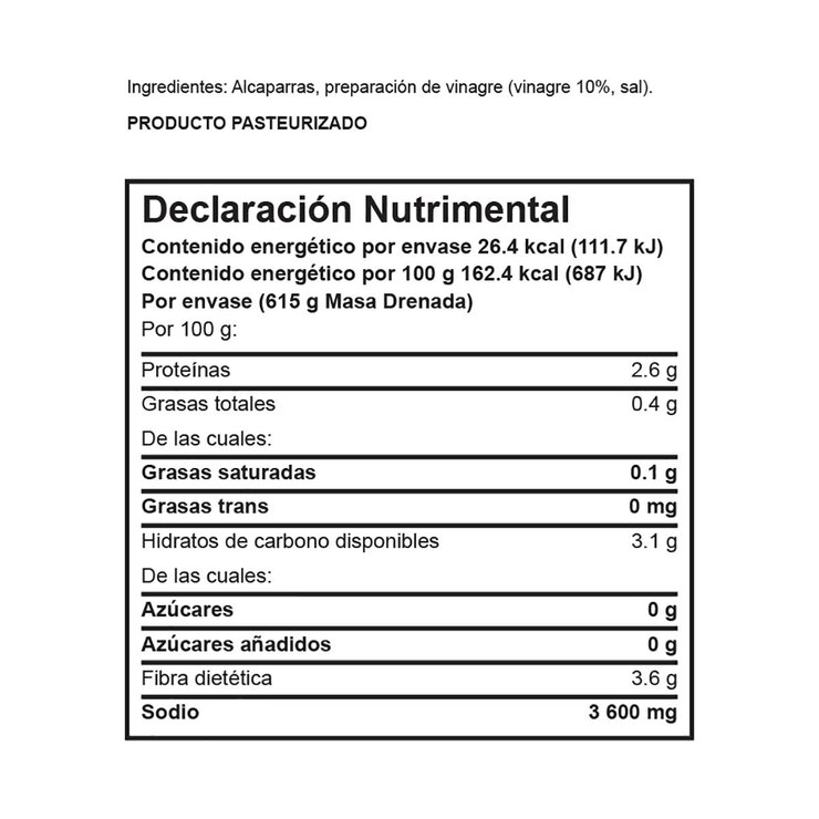 Serpis Frasco De Alcaparras 860 g — Imagen 2 de 3