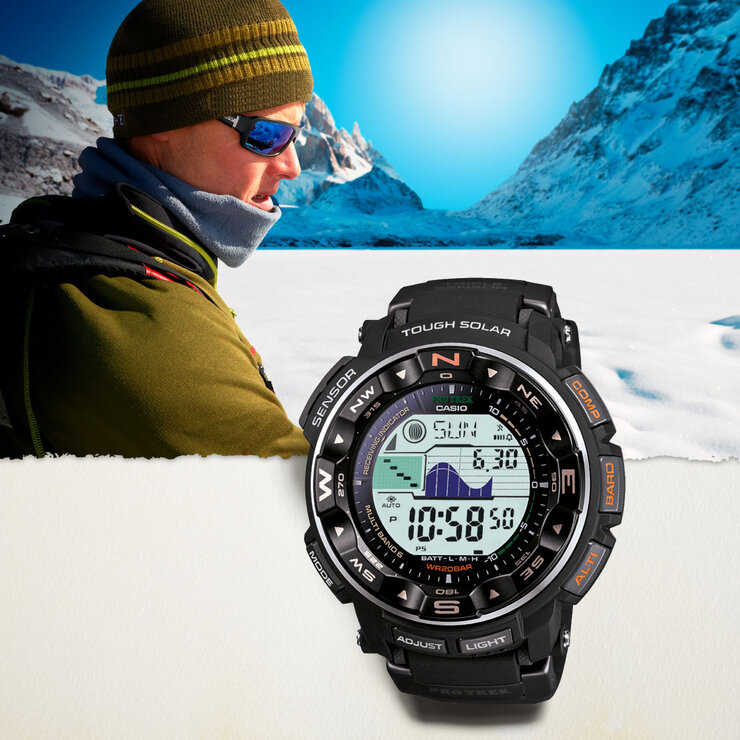 CASIO, Reloj para Caballero PRW-2500R-1CR  — Imagen 2 de 2