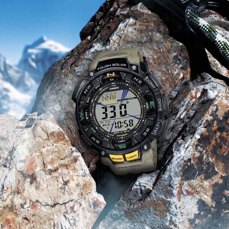 CASIO, Reloj para Caballero PRG-240-5CR — Imagen 4 de 4