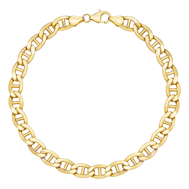 Pulsera para Caballero, Oro Amarillo de 14K — Imagen 2 de 4