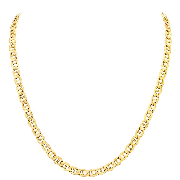 Cadena para Caballero, 55.88cm, Oro Amarillo de 14kt — Imagen 1 de 4