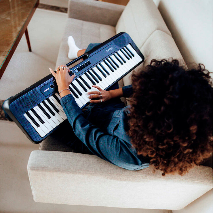 Casio CT-S190 Teclado musical semi profesional de 61 teclas Bundle (Funda Incluida) — Imagen 2 de 4