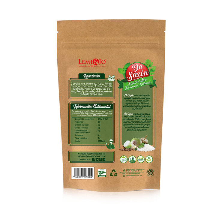 Dasazón Sazonador Natural 1 Kg — Imagen 2 de 2