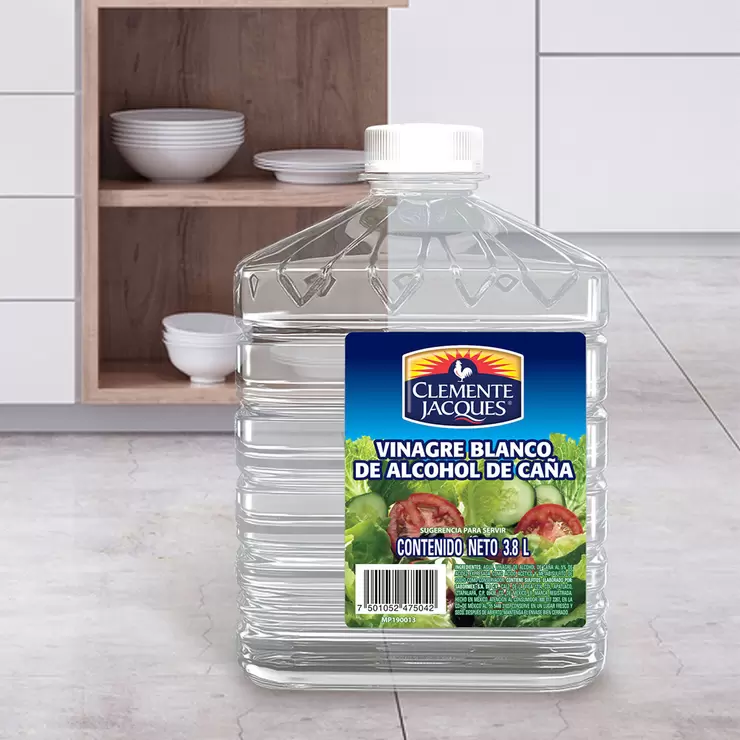 Clemente Jacques Vinagre Blanco 2 pzas de 3.8 l — Imagen 2 de 3