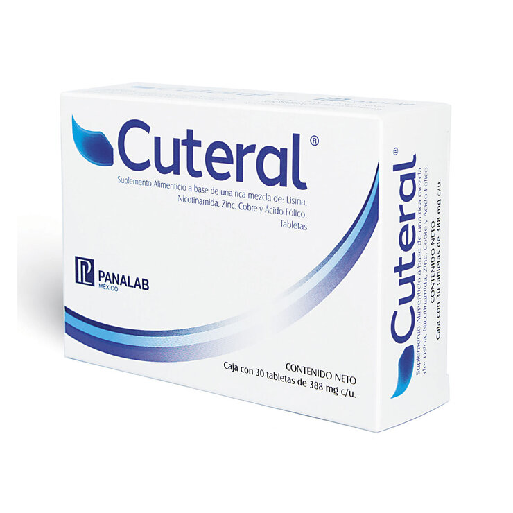 Cuteral 30 Tabletas — Imagen 2 de 3