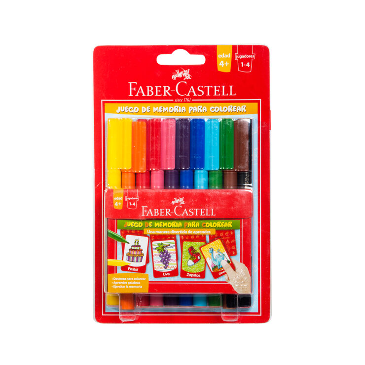Faber-Castell Plumones con Conector 10 Piezas — Imagen 1 de 4