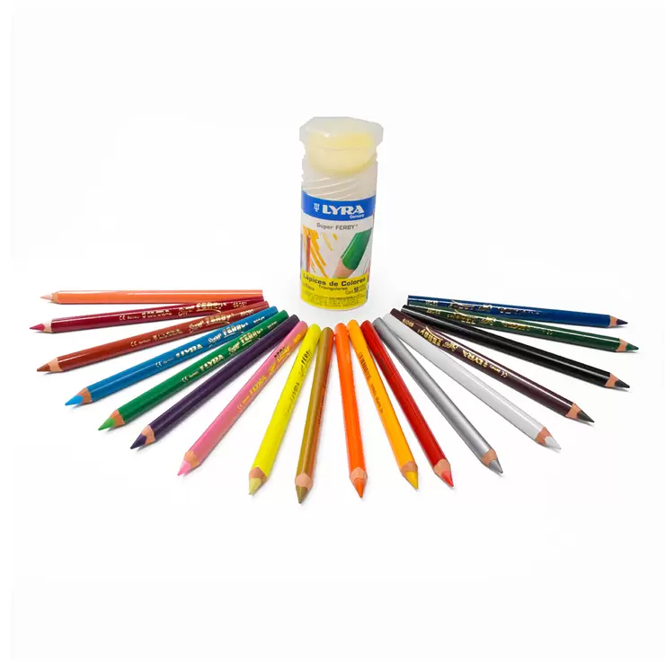 Lyra Super Ferby Lápices de Madera 18 Colores — Imagen 1 de 4
