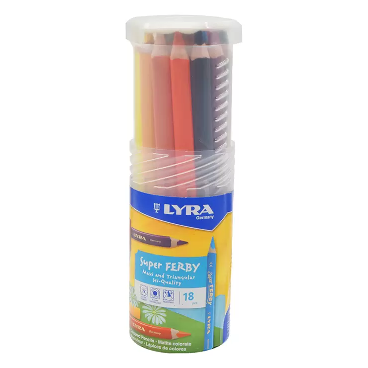 Lyra Super Ferby Lápices de Madera 18 Colores — Imagen 2 de 4