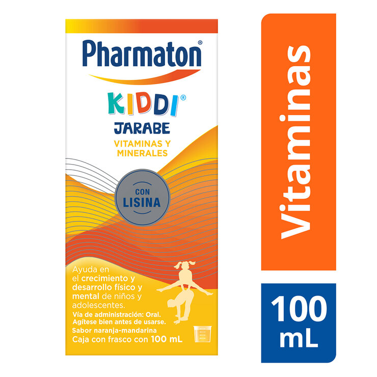 Pharmaton Kiddi Multivitamínico Jarabe 100 ml — Imagen 1 de 3