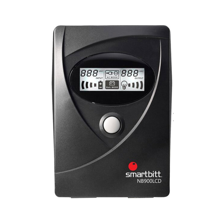 Smartbitt No Break Regulador y Supresor De Picos NB900LCD — Imagen 2 de 3
