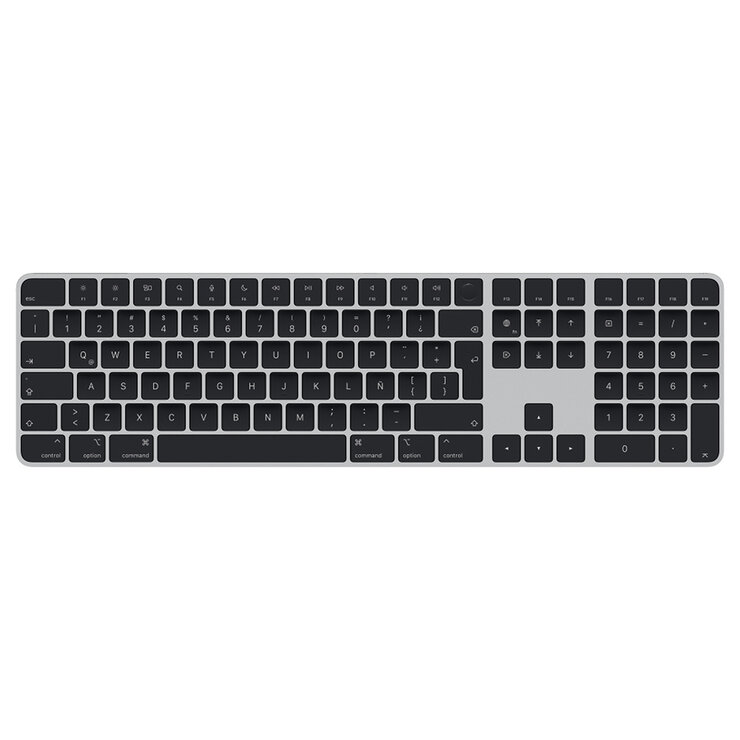 Apple Magic Keyboard con Touch ID y teclado numérico para modelos de Mac con chip de Apple - Español (América Latina) — Imagen 1 de 3