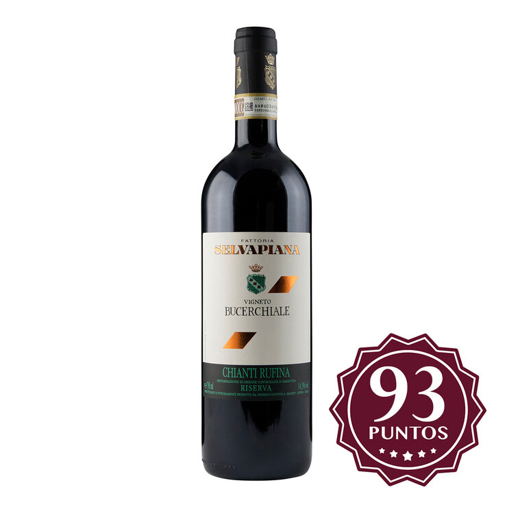 Vino Tinto Selvapiana Vigneto Bucerchiale Chianti Rufina Reserva 750ml — Imagen 1 de 3