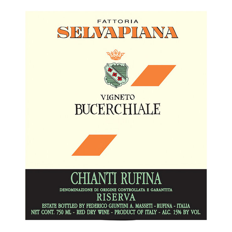 Vino Tinto Selvapiana Vigneto Bucerchiale Chianti Rufina Reserva 750ml — Imagen 2 de 3