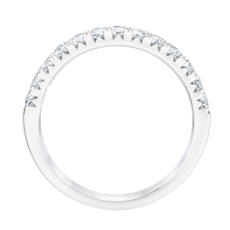 Anillo, 0.50ctw Diamantes, Platino — Imagen 2 de 4