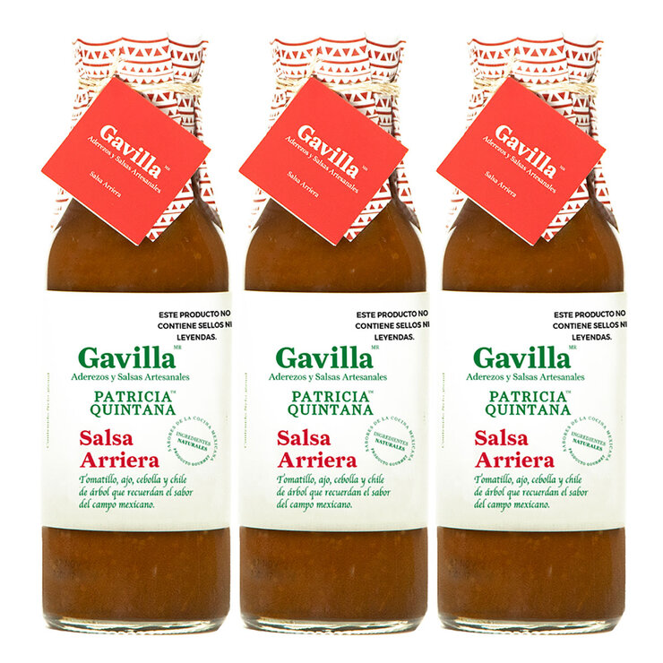Gavilla Salsas Arrierra 3 pzas de 360 ml — Imagen 1 de 3