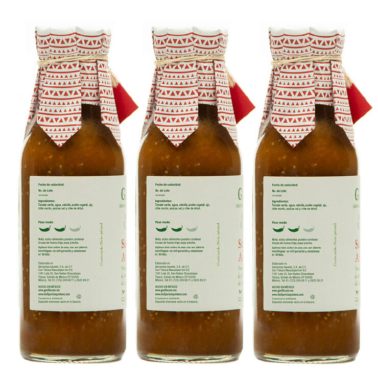 Gavilla Salsas Arrierra 3 pzas de 360 ml — Imagen 2 de 3