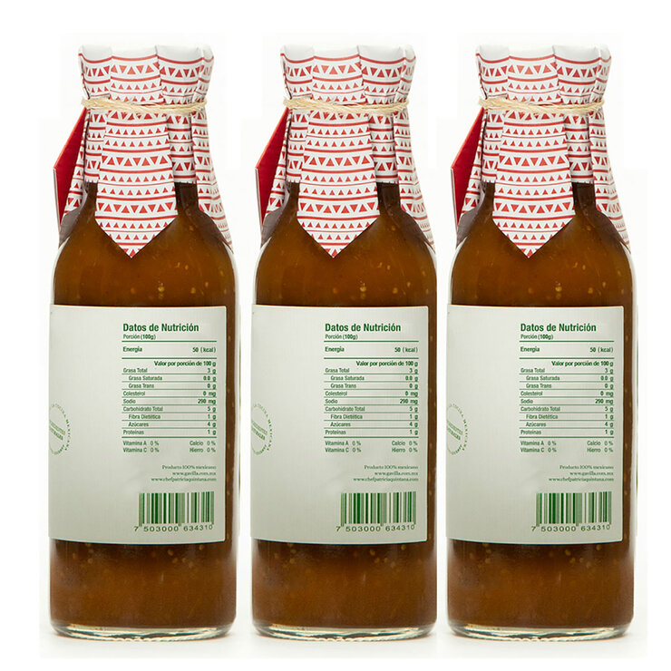 Gavilla Salsas Arrierra 3 pzas de 360 ml — Imagen 3 de 3